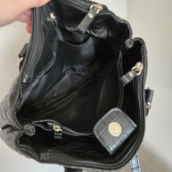 Faux Crocodile Shoulder Bag - Picture 5 of 8